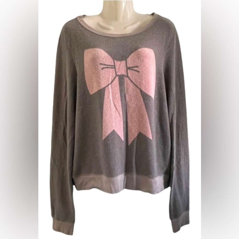 NWOT Wildfox Bow Sweatshirt Size Small